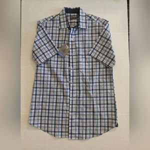 Van Heusen Colorful Checkered/ Striped Button Up